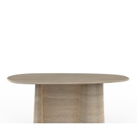 <a href="https://www.galeriegosserez.com/artistes/mohasseb-georges.html">Georges Mohasseb</a> - Shell - Console (Travertin)
